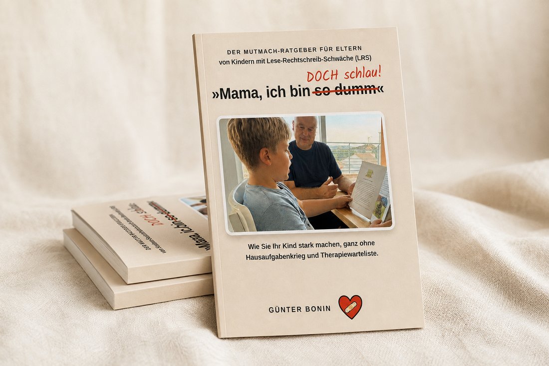 Das Buch »Mama, ich bin DOCH schlau!« von Günter Bonin, Ratgeber für Eltern von Kindern mit LRS